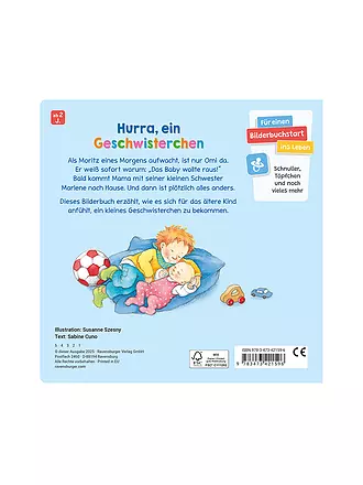 RAVENSBURGER | Buch - Wir sind jetzt vier, Sabine Cuno | 